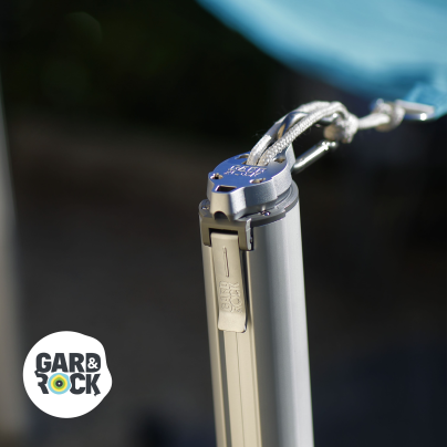 Mousqueton inox pour mât voile d'ombrage Gard&Rock