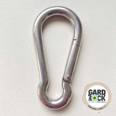 Mousqueton inox pour voile d'ombrage et hamac