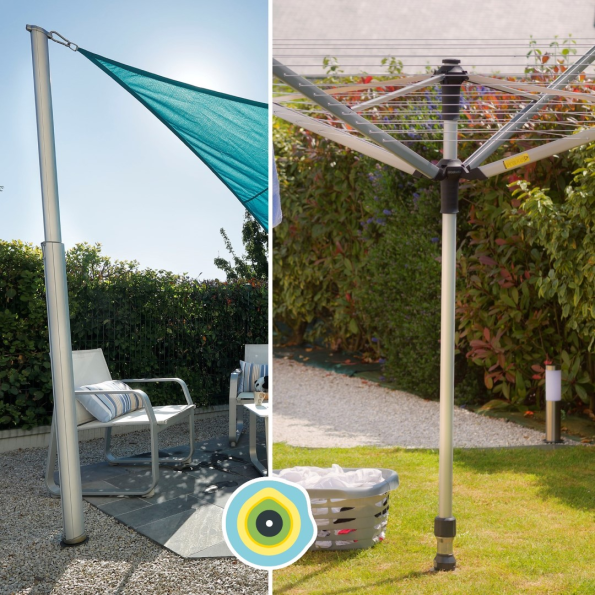Gard & Rock shade sail and clothes line anchor
