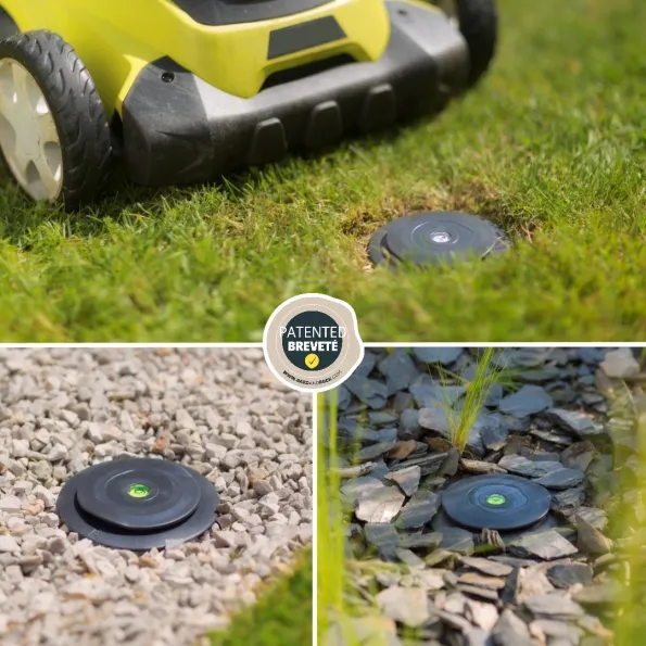 Gard & Rock anchor base for fixing parasol flush with the ground