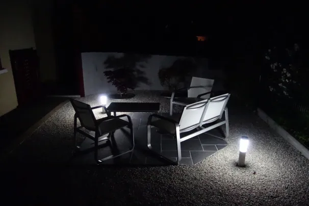 Eclairage solaire puissant