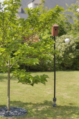 ancrage au sol mangeoir oiseau