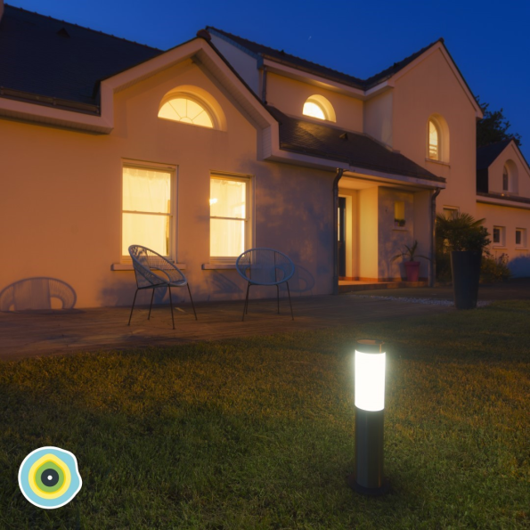 Gard & Rock automatic ignition solar bollard