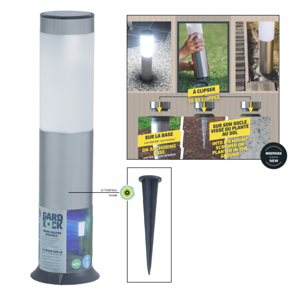 Gard & Rock solar station ecological and economical Gard & Rock